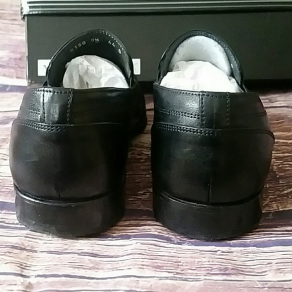 Mirage Men\'s slip-on black dress shoes size 8.5 main image 2